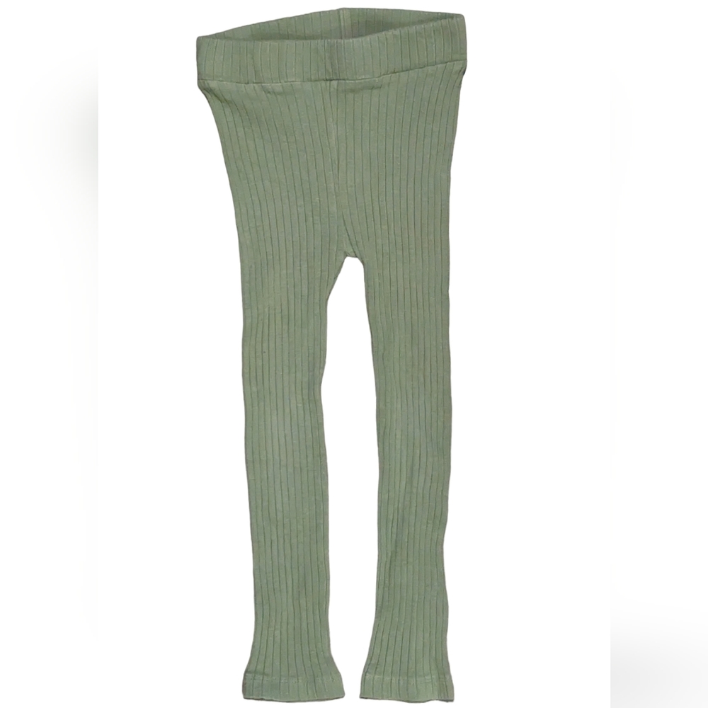 Kate Quinn Toddler Girl Leggings organic cotton blue green